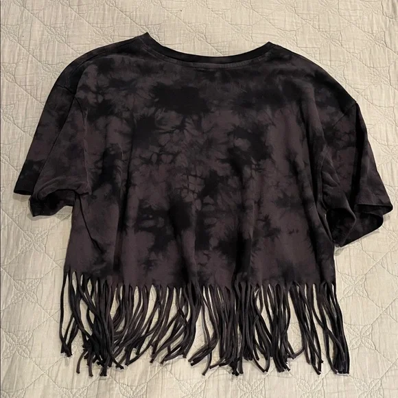 💙TRADED💙Vintage POISON fringe band shirt - Picture 7 of 12